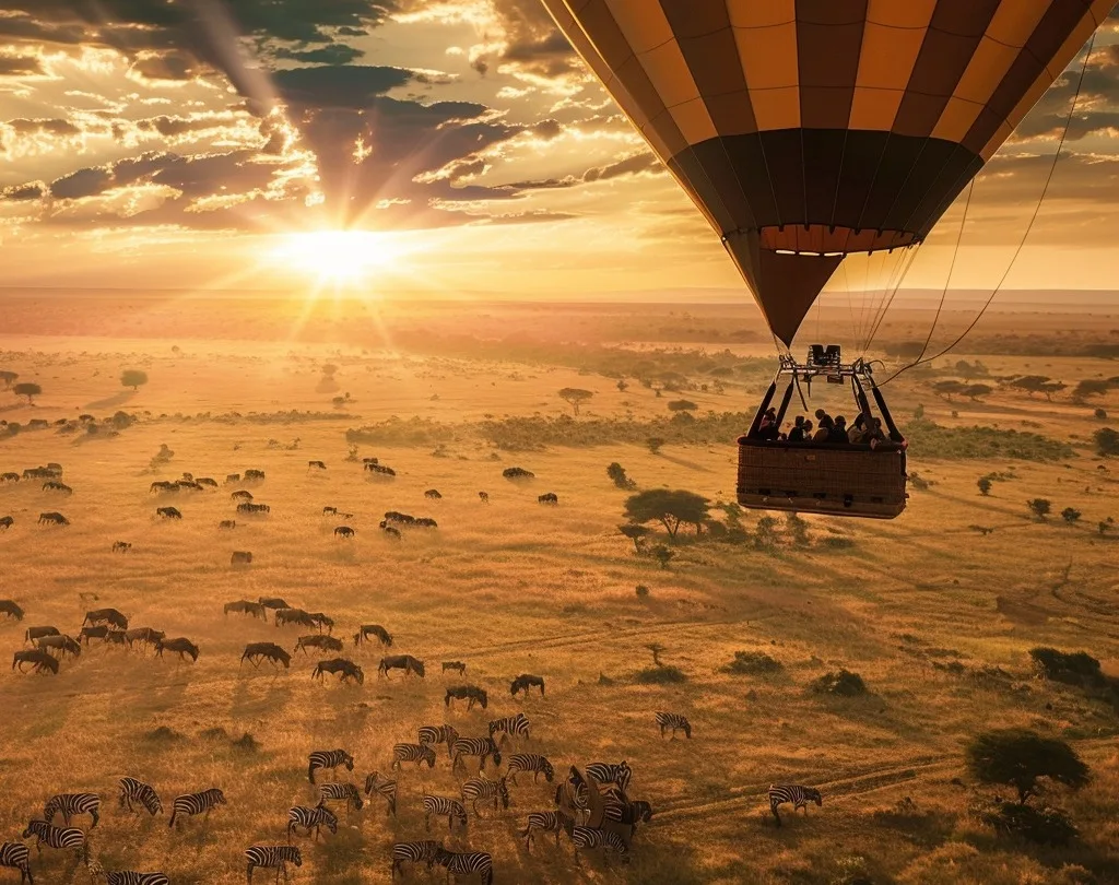 Cost of Hot Air Balloon Safari at Masai Mara Kenya in 2026